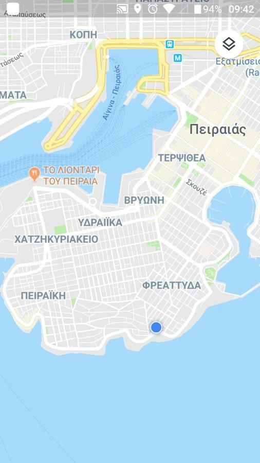 Φωτεινό Διαμέρισμα Πειραιας Piraeus Buitenkant foto